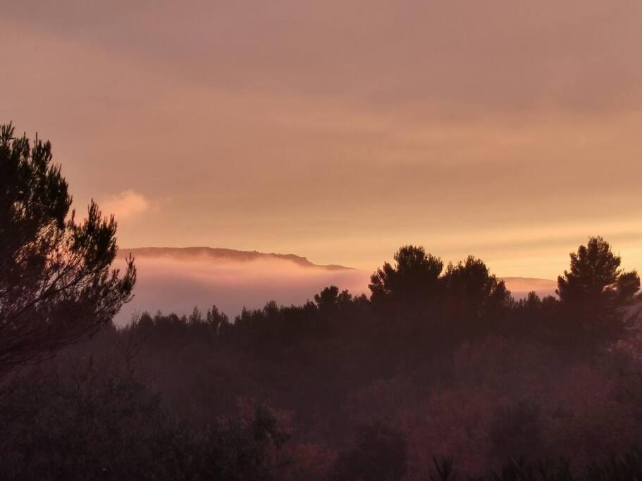 Entre Ventoux Et Luberon, Appartement Dans Maison. Malemort-du-Comtat Luaran gambar